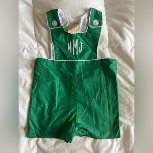 The Beaufort Bonnet Company Christmas Romper